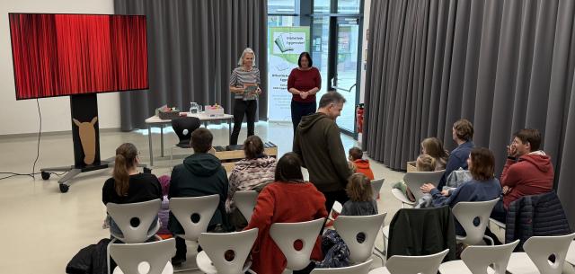 Begrüßung der Illustratorin