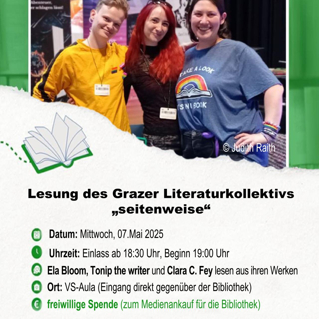 Lesung "Seitenweise"