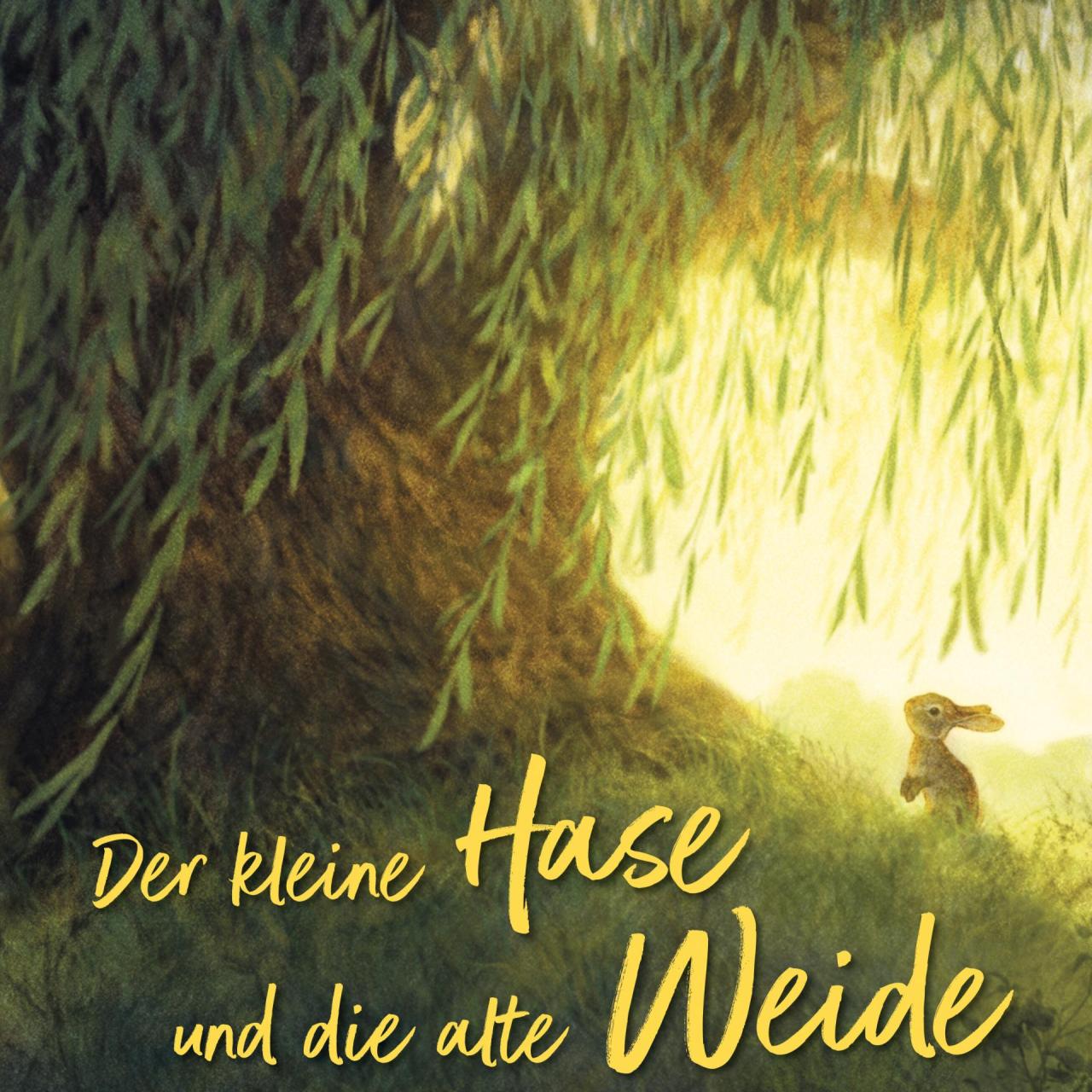 Buchcover kleiner Hase vor Weide